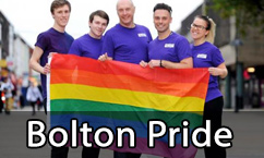 Bolton Pride Flags